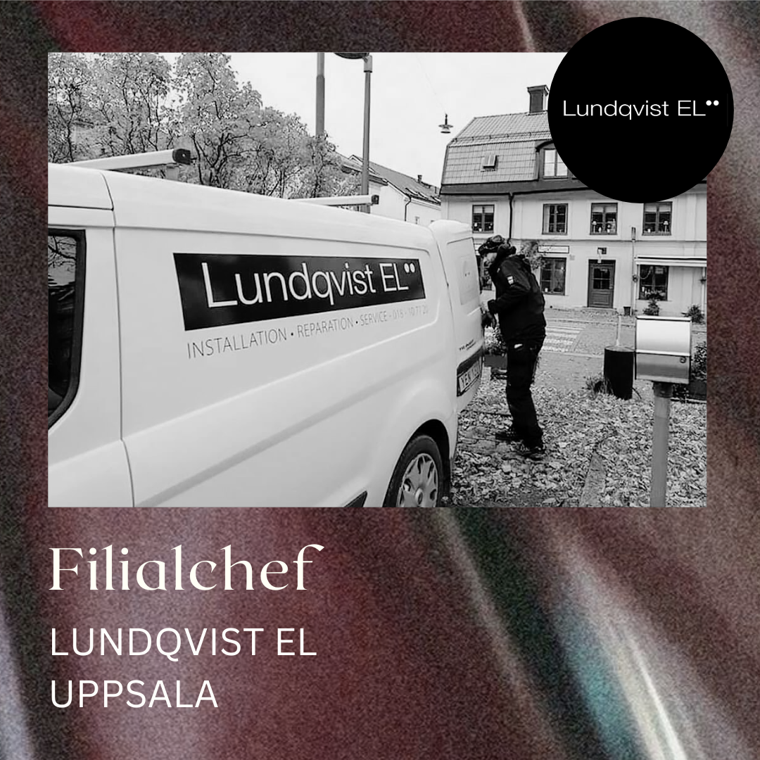 Filialchef Lundqvist el Uppsala