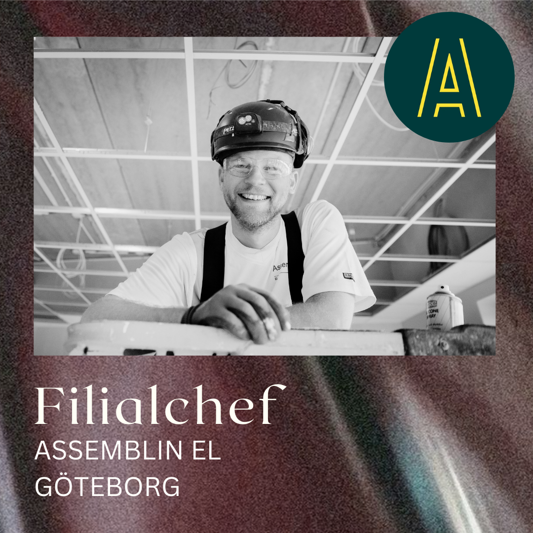 Filialchef Assemblin El Göteborg